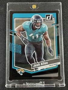 2023 Panini Donruss #137 Josh Allen Nero 5/10 - Foto 1 di 2