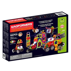 Magformers 120-teiliges Super Deluxe Creative Magnetbauset 40137 - 1552970 - Bild 1 von 12