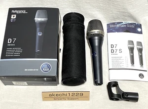 Micrófono Dinámico AKG D7 Varimotion Usado Probado COMO NUEVO - Imagen 1 de 12