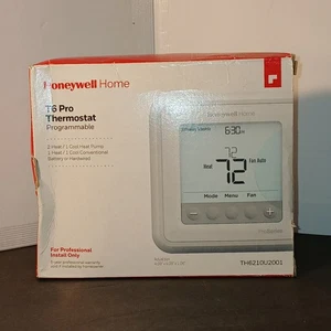 NUEVO Termostato Programable Honeywell T6 Pro (TH6210U2001) Pantalla Grande Nuevo de Lote Antiguo - Imagen 1 de 5