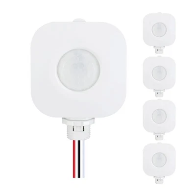 Ceiling Occupancy Motion Sensor Switch, High Bay Fixture Mount 360° Ceiling A... - Image 1 of 4
