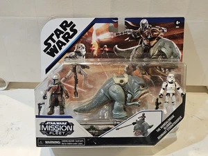Star Wars Hasbro Mission Fleet Expedition Class The Mandalorian, sfocato, nuovo - Foto 1 di 3