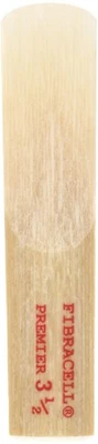 Fibracell FASR-M3.5 - Premier Alto Saxophone Reed - 3.5 (3-pack) Bundle