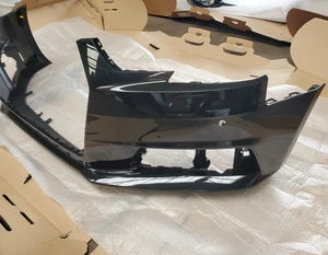 original Audi A4 Stoßstange Typ 8W B9 Stoßfänger bumper schwarz lackiert LY9T - Bild 1 von 4