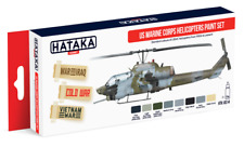 Hataka AS14 US Marine Corps Hélicoptères Ensemble Peinture 8 X 17ml Gourde 1st