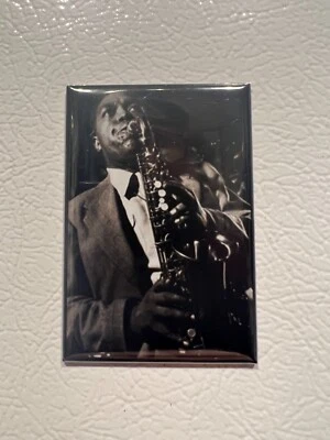 CHARLIE PARKER Bird Jazz Alto Sax Photo Portrait MAGNET 2x3" Refrigerator Locker - image 1 of 3