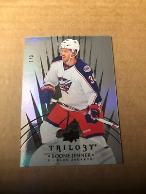 2014-15 Upper Deck Trilogy Radiant Black #65 Boone Jenner 1/3 - Image 1 of 2