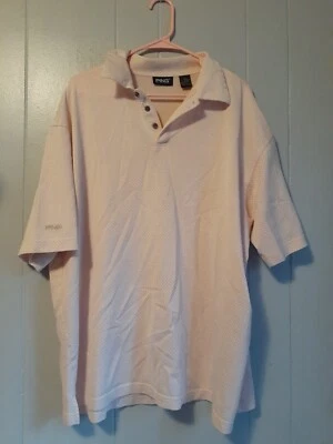 Camisa polo de golf de manga corta Ping para hombre XL cuello con botones verano relax trabajo Foto 1 de 4