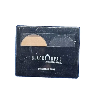 Black Opal COLORSPLURGE Eyeshadow Duo BLACK SHOCK .14oz - Image 1 of 2