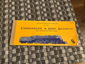 Chesapeake & Ohio Steam Locomotive Diagrams C&O Alvin Staufer - Picture 1 of 8
