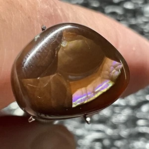 Feuerachat hochwertiger Edelstein 7,9 CT Cabochon 14×11×93 mm natürlich unbehandelt #0043 - Bild 1 von 21