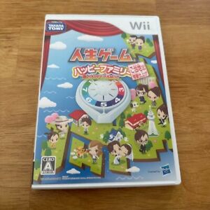The Game of Life Happy Family Gotouchi Neta Nintendo Wii Japanese ver Tested