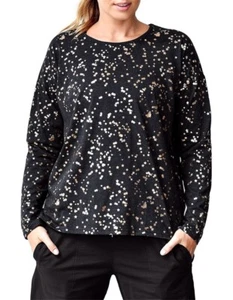 RUNNING BARE Size 22 Luna Stars Long Sleeve Box Tee T Shirt Top RRP $79.99 - Picture 1 of 6
