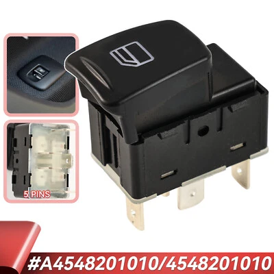 Interruttore alzacristalli elettrico per Smart 454 Forfour 2004_2006 A4548201010 - Immagine 1 di 4