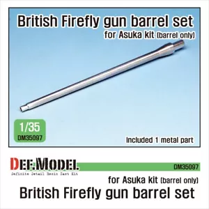 Barril de metal Sherman Firefly británico (para Asuka 1/35), modelo DEF DM35097, 1/35 - Imagen 1 de 5