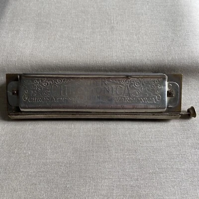 Vintage M. Hohner Super Chromonica Chromatic Harmonica 270/48 C Made in Germany - Image 1 of 4