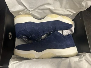 Nike Air Jordan 11 XI Retro Low Re2pect Derek Jeter AV2187-441 Size 9.5 - Picture 1 of 8