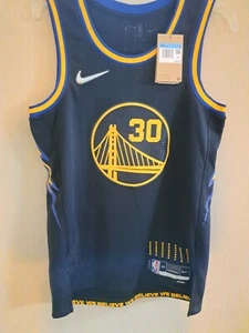 Stephen Curry Golden State Warriors 2021/22 City Edition Swingman Size M 44 - Picture 1 of 9