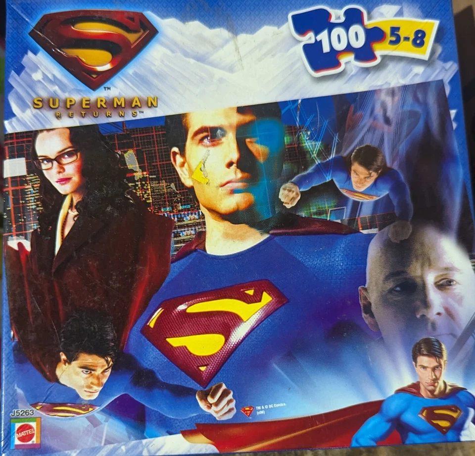 Puzzle Superman Returns 100 piezas de Mattel 5-8 años Foto 1 de 1