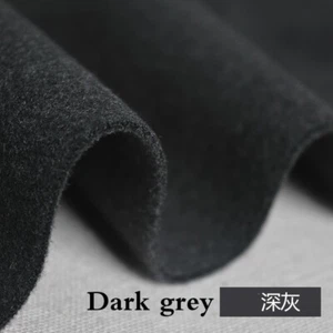 Faux Wool Fabric 1.33mm Thickness Plain for Suit Coat Hat 100*150CM Sew DIY - Picture 1 of 29