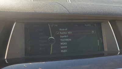 10-17 BMW F07 535i 550i GT NAVIGATION DISPLAY SCREEN 10" MONITOR CENTER 100323 - Image 1 of 4