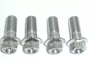 Yamaha FZS1000 Fazer 2001-2005 FRONT BRAKE CALIPER MOUNT BOLTS TITANIUM HEX - Picture 1 of 12