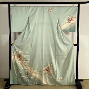 K3011432 Japanese Kimono Silk Tsukesage - Picture 1 of 9