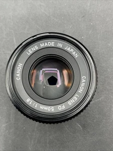 Canon Lens FD 50mm 1:1.8 in Top Zustand - Bild 1 von 6