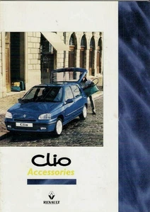 Renault Clio Accessories 1997-1998 UK Market Sales Brochure - Picture 1 of 2