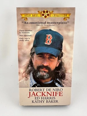 Jacknife VHS 1990 Robert De Niro Ed Harris Kathy Baker Trimark Drama - Image 1 of 3