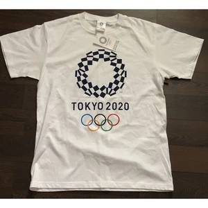 Tokyo Japan 2020 Olympic Games Official merchandise T-shirt Tee shirt Size M - Picture 1 of 9