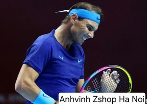 Nike Nadal Blue Laser Premier Tennis Double-wide Wristbands Unisex & Head Tie - Picture 1 of 5