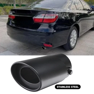 For Toyota Camry Rear Exhaust Pipe Tail Tip Muffler Round Accessories Foto 1 de 4