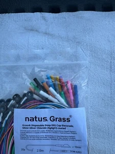 Natus Grass Disposable Deep EEG Cup Electrode, AgAgCL Coated, 027926 - Picture 1 of 3