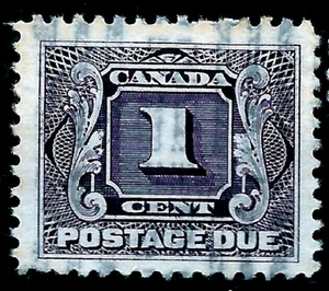 1906 Kanada PORTO FÄLLIG SC # J1 GEBRAUCHT SEHR GUTER ZUSTAND - Bild 1 von 2