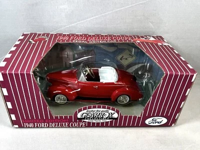 Diecast Car Gearbox Collectibles Limited Edition 1940 Ford Deluxe Coupe-Red - Image 1 of 4