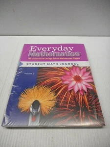 Wright Group Everyday Mathematics Student Math Journal Grade 4 Volume 1 & 2 New - Imagen 1 de 4