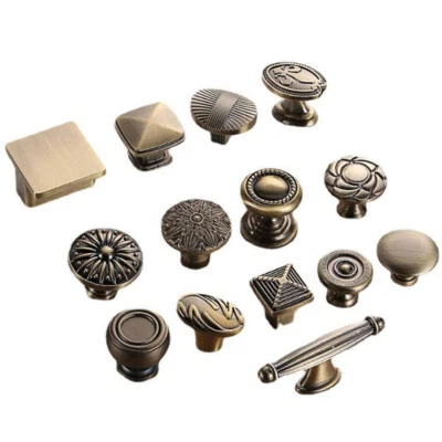 Neu Schubladengriff Türgriffe Antiker Kupfergriff Klassischer Retro-Griff - Bild 1 von 4