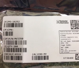 MV3350 FSC LED LED YELLOW CLEAR 5MM ROUND T/H 50 PIECES - Picture 1 of 1