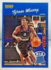 Tyrese Maxey 2020-21 Panini Instant NBA Rated Rookie Retro RC #RR21 - SP /3558