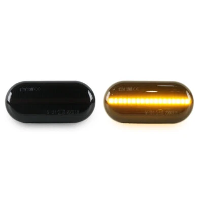 LED SEITENBLINKER Schwarz für Renault 19  CLIO MEGANE 1 SCENIC 1 - Bild 1 von 4