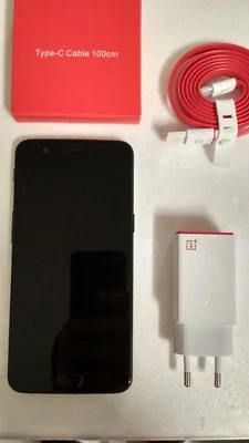 OnePlus 5 128 GB 8GB RAM BLACK GRADO A++ NO SCATOLA GARANZIA 12 MESI  - Imagen 1 de 4