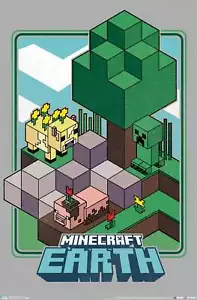 Minecraft Earth - Key Art Poster - Picture 1 of 29