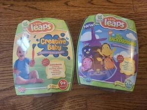 NEW Lot Of 2 Leapfrog Baby Little Leaps for Learning System - Picture 1 of 3