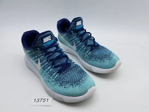 Nike Lunarepic Flyknit 2 Women's Size 9 Running Shoes Blue - Picture 1 of 12