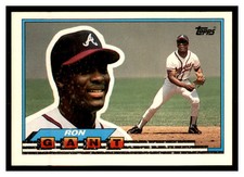 1989 Topps Big #43 RON GANT Atlanta Braves
