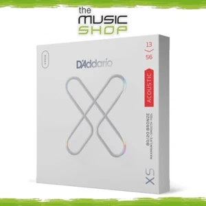 3 Pack, D'Addario XS 13-56 Coated 80/20 Acoustic Guitar Strings - XSABR1356-3P - Bild 1 von 3