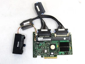 Dell 0FY387 PERC5i SAS Raid Controller PCIe x8 Card 13-2 - Picture 1 of 2