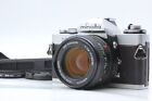 [Near MINT] Minolta XD Silver Camera MD Rokkor 50mm F/1.4 Lens Filter From JAPAN
