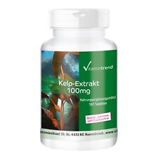 Kelp Extrakt 100 mg mit 150 µg Jod - 180 Tabletten - für 1/2 Jahr | Vitamintrend